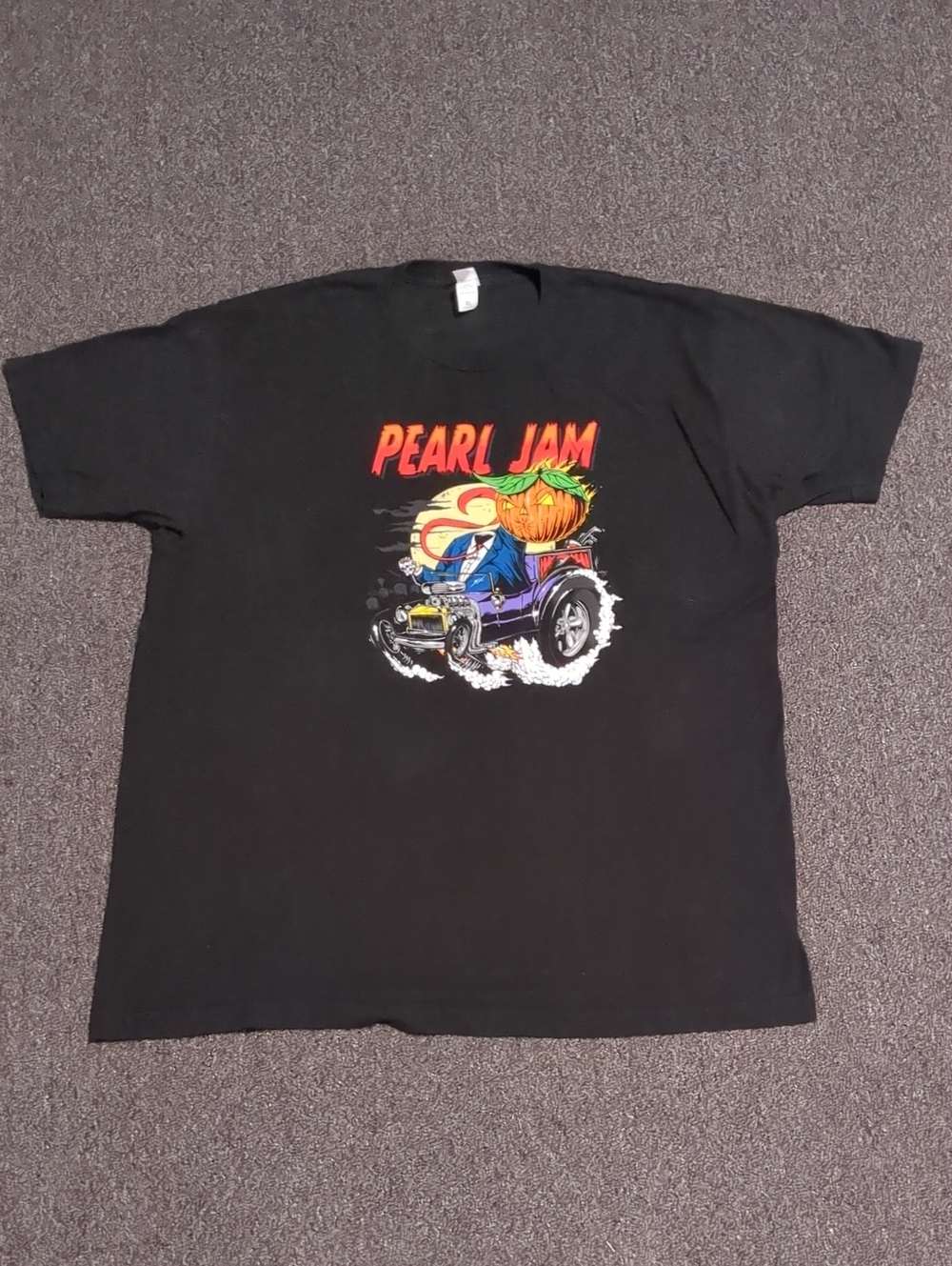 Pearl Jam Size XL 2020 Halloween Hot Rod Black T-Shirt